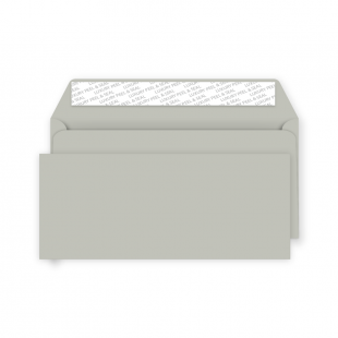 DL+ Peel and Seal Envelope - French Grey