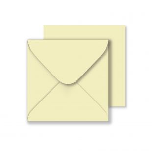 Square Cream Envelopes 100gsm (130mm x 130mm)
