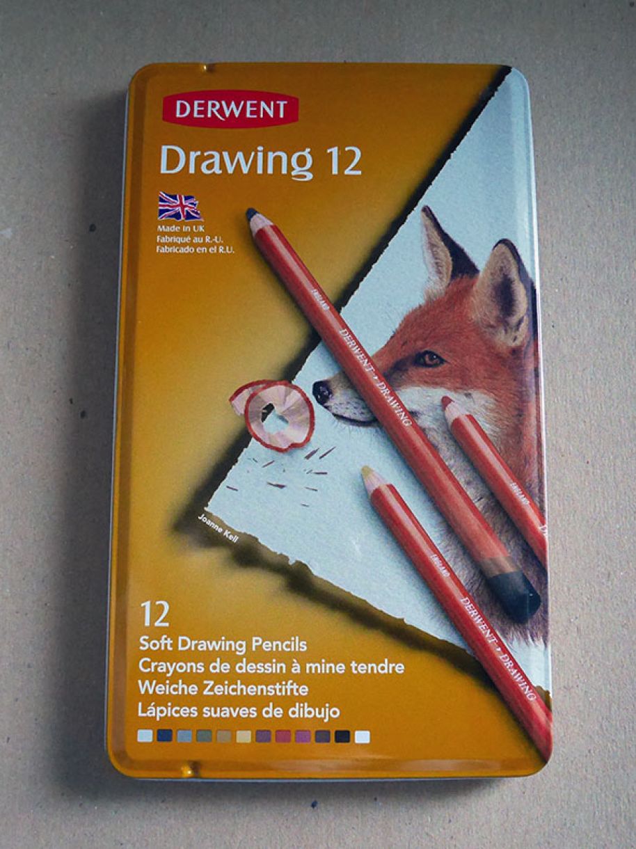 New Derwent Watercolour Pencils compared to the original Rexel Derwent  version, Lung Sketching Scrolls
