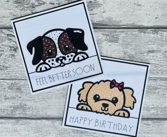 Polka Dot Pets Greetings Cards